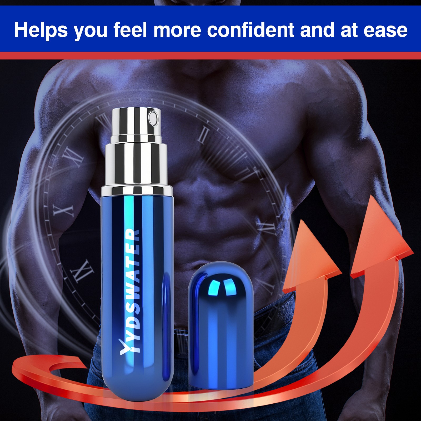 YYDSWATER Delay Spray for Men Longer Sex, Premature Ejaculation Retardants Men, Last Longer Sex for Man - Preserve The Original Experience, Only for External (6ML)